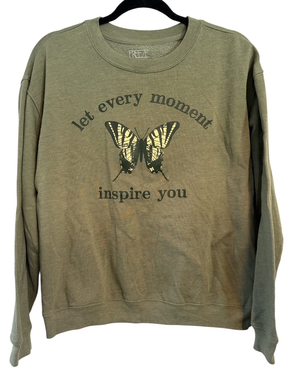 Freeze Let Every Moment Inspire You Crewneck Sweatshirt